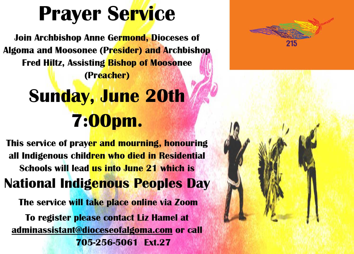 Prayer Service for National Indigenous Peoples Day Anglican Diocese of Moosonee